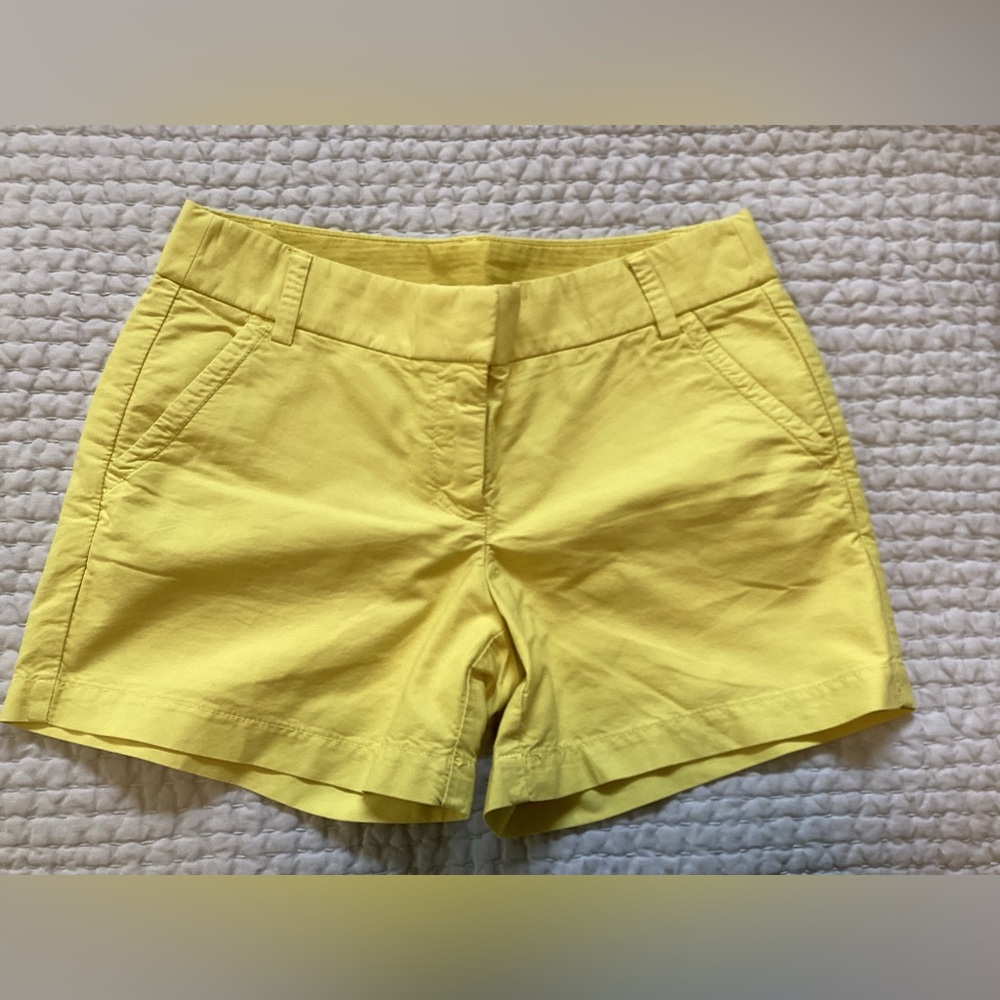 NWT J.Crew Citron Chino Shorts